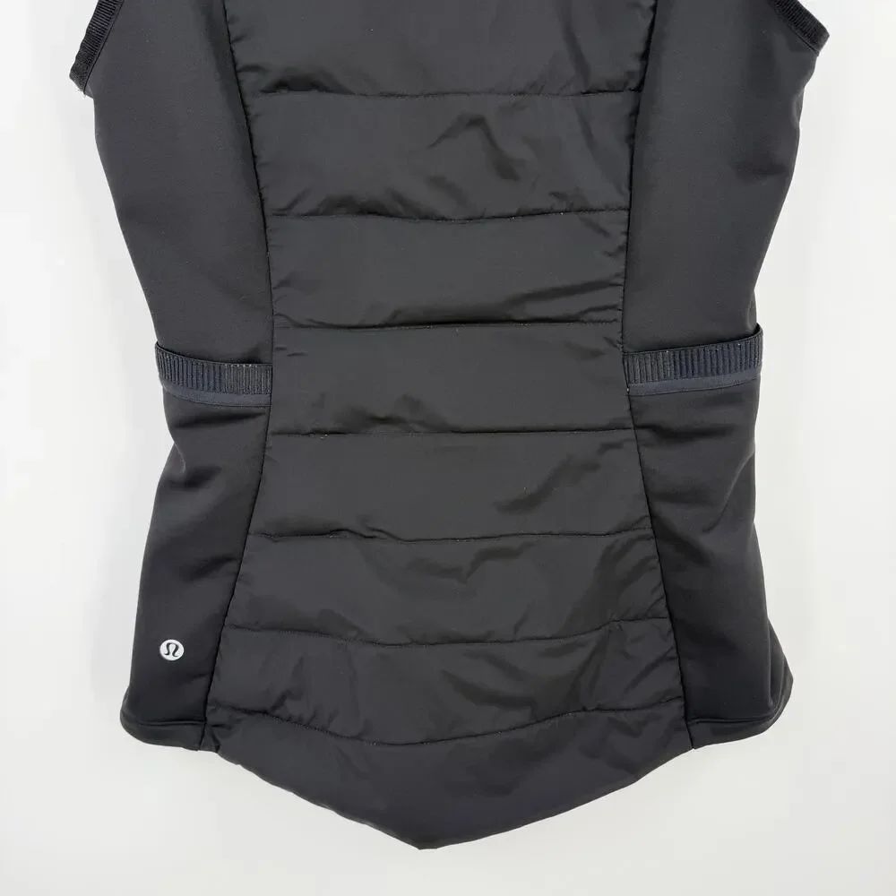 Lululemon | Down For It All Women's Black Lightweight Goose Puffer Vest 4